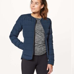 Lululemon Just Enough Puff Jacket in color Inkwell size 10 new no tag